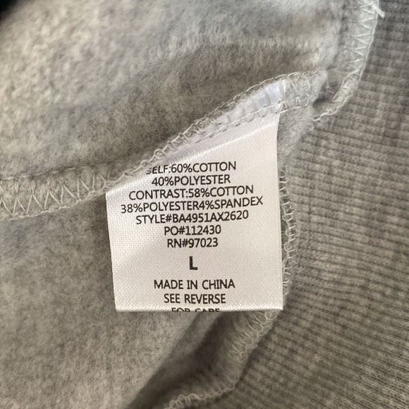 Rebellious One Cropped NY Zip Hoodie - Picture 7 of 7